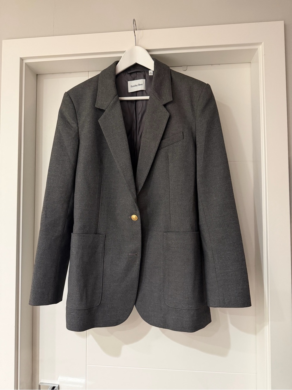 Sunday Best Grey Blazer - Women’s M